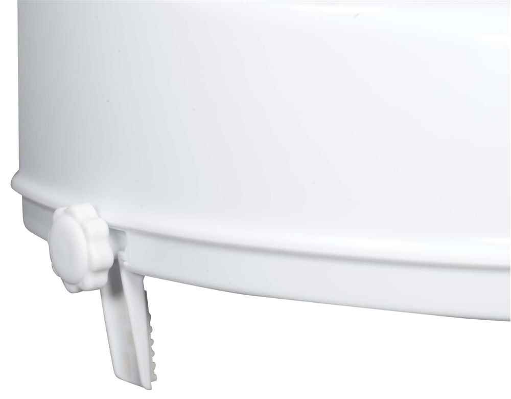 Foto 4 pulgar | Asiento De Inodoro Elevado Drive Medical Con Cierre Y Tapa De 6 Cm - Venta Internacional.