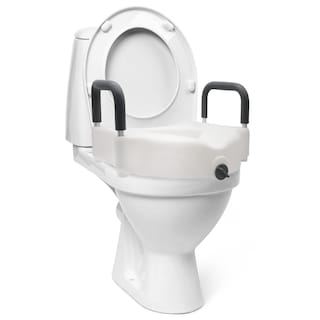 Foto 7 | Elevador De Asiento De Inodoro Dmi Hi-riser Con Cierre Con Reposabrazos De 5 Pulgadas, Blanco - Venta Internacional.