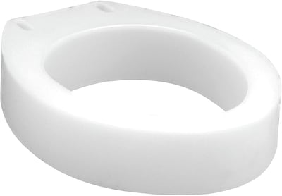 Foto 7 | Elevador De Asiento De Inodoro Carex Alargado, Elevado, 9 Cm, 136 Kg De Capacidad - Venta Internacional.