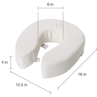 Foto 3 | Cojín Para Asiento De Inodoro Briggs Healthcare, Vinilo, Espuma, 10 Cm - Venta Internacional.