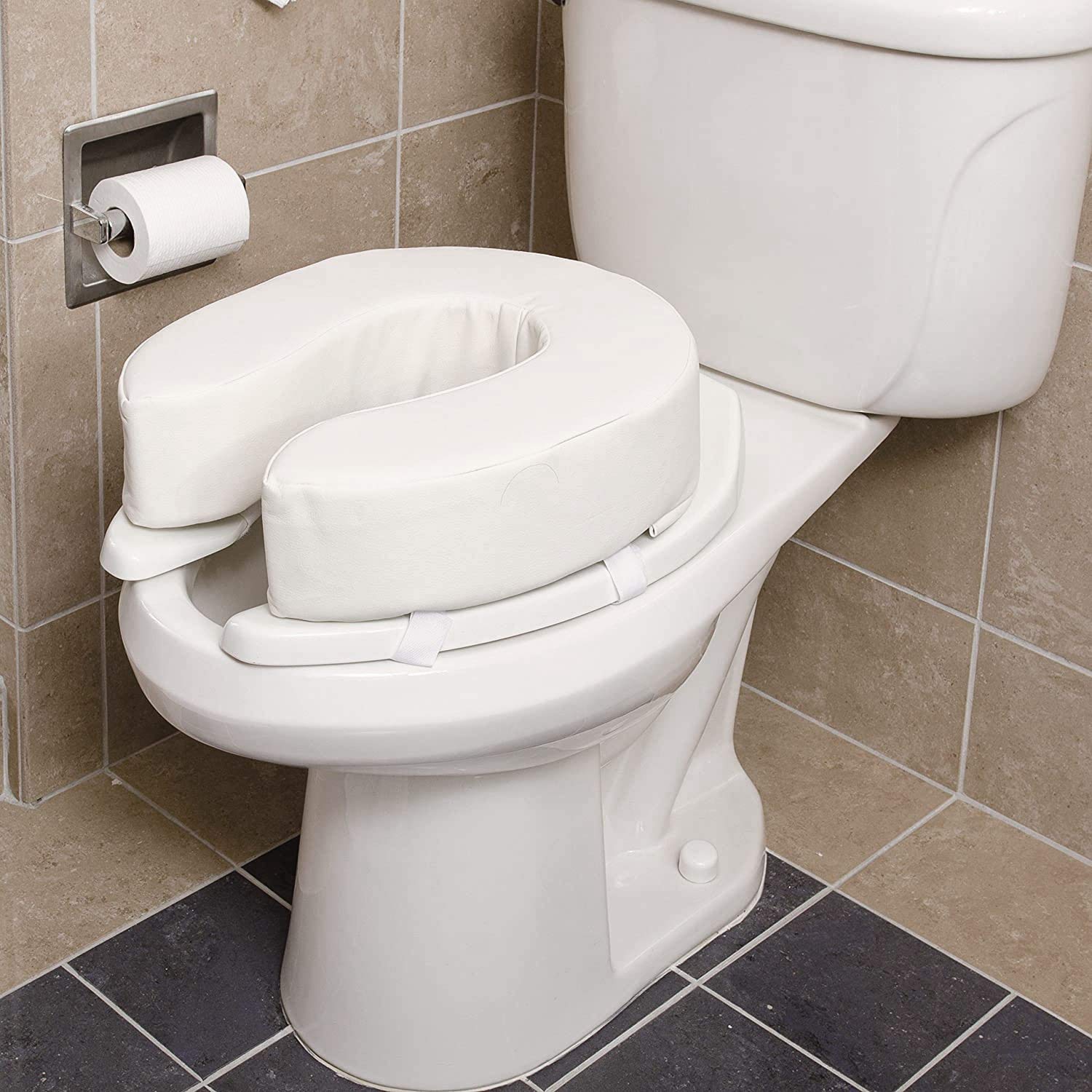 Foto 4 | Cojín Para Asiento De Inodoro Briggs Healthcare, Vinilo, Espuma, 10 Cm - Venta Internacional.