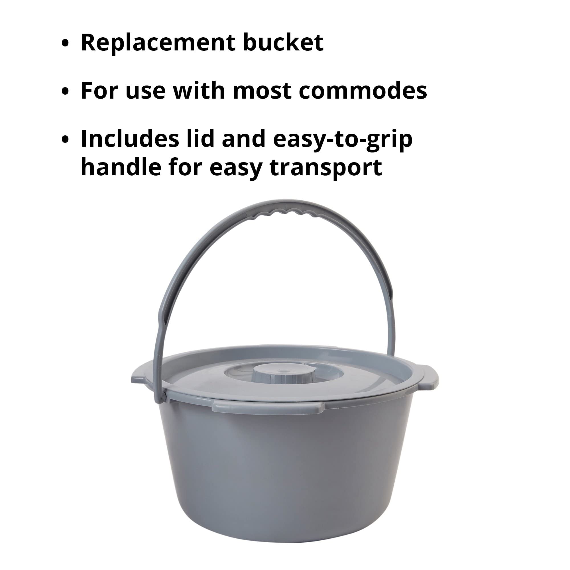 Foto 3 pulgar | Cubo De Repuesto Para Cómoda Mckesson, 7,5 L, Con Asa Y Tapa, 12 Unidades - Venta Internacional.