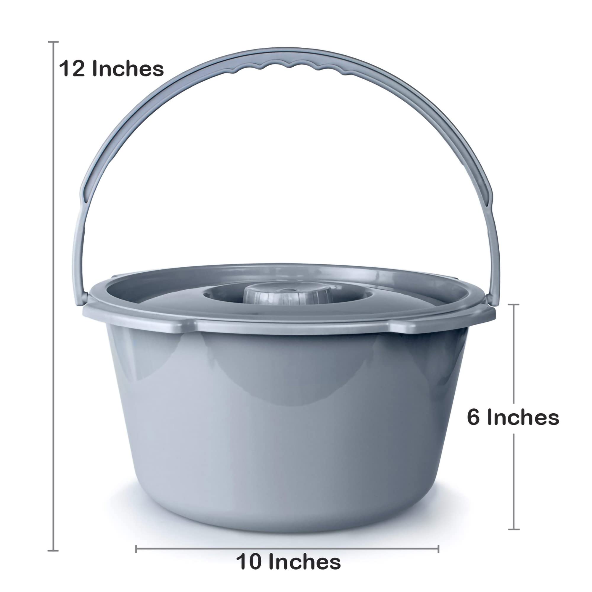 Foto 5 pulgar | Cubo De Repuesto Para Cómoda Mckesson, 7,5 L, Con Asa Y Tapa, 12 Unidades - Venta Internacional.
