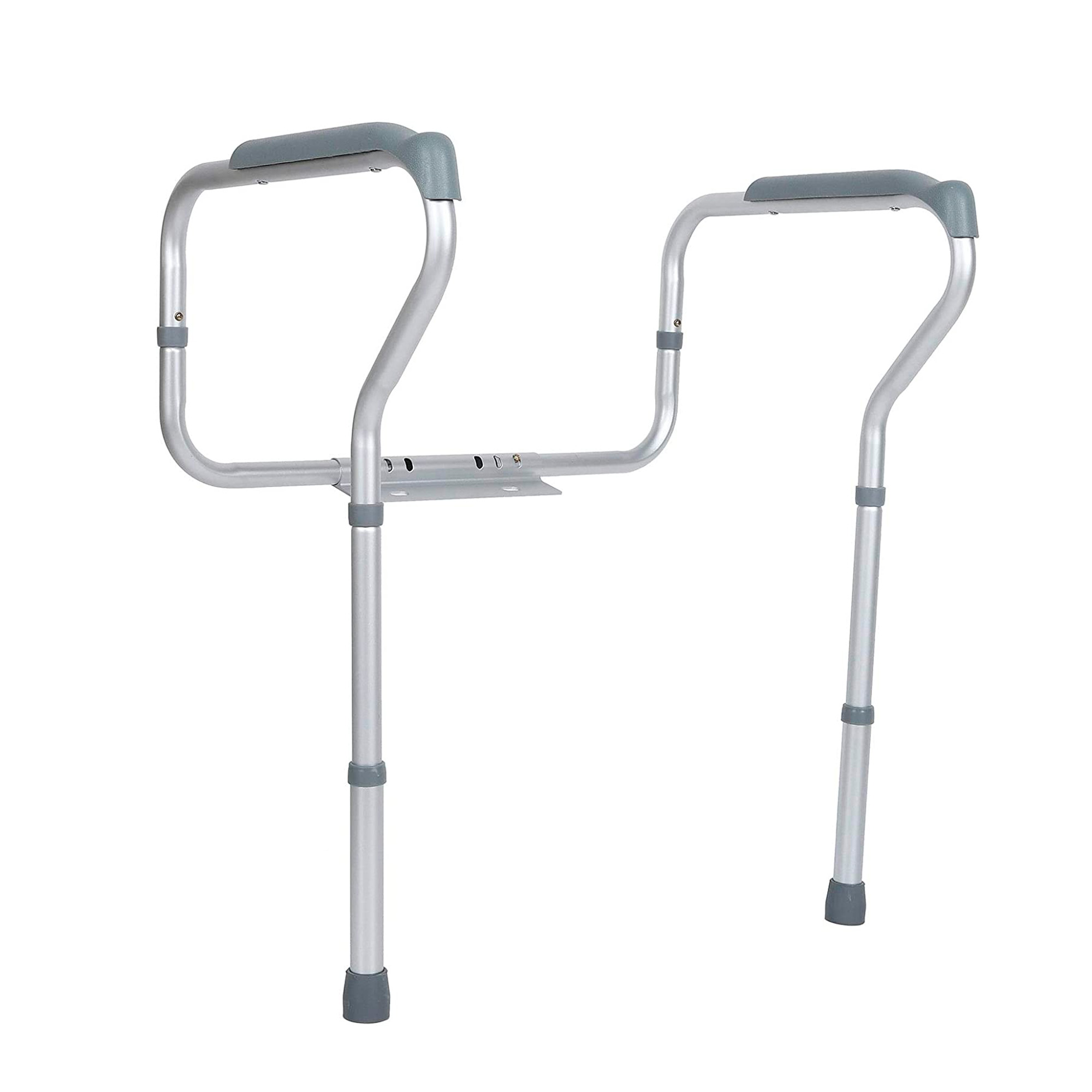 Foto 9 pulgar | Chasis Barras De Seguridad Para Wc Con Gomas (ajustable, Universal) | Barandal Pasamanos Para Inodoro Taza De Baño