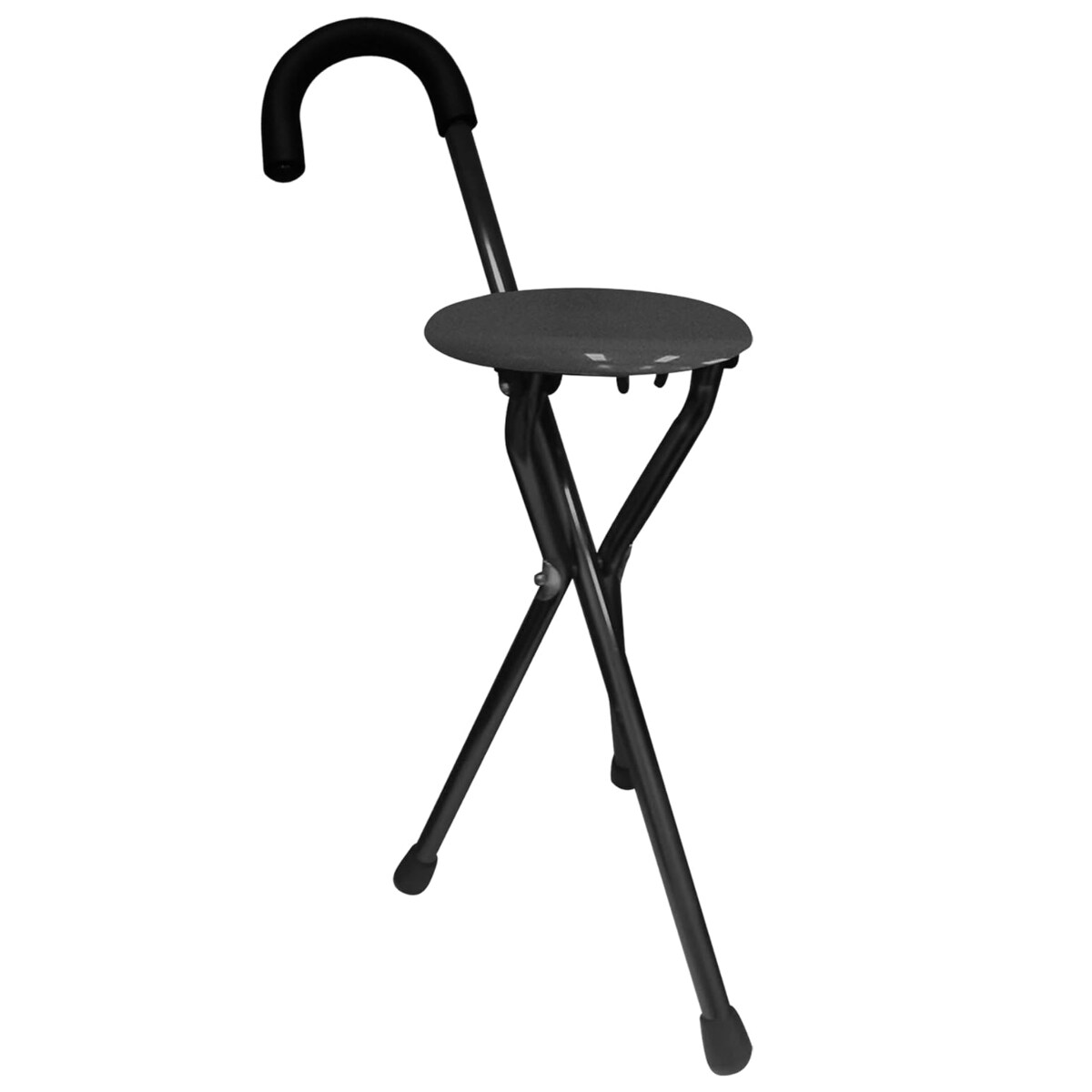 Bastón Tripié Rider De 3 Apoyos Plegable. Con Asiento $599