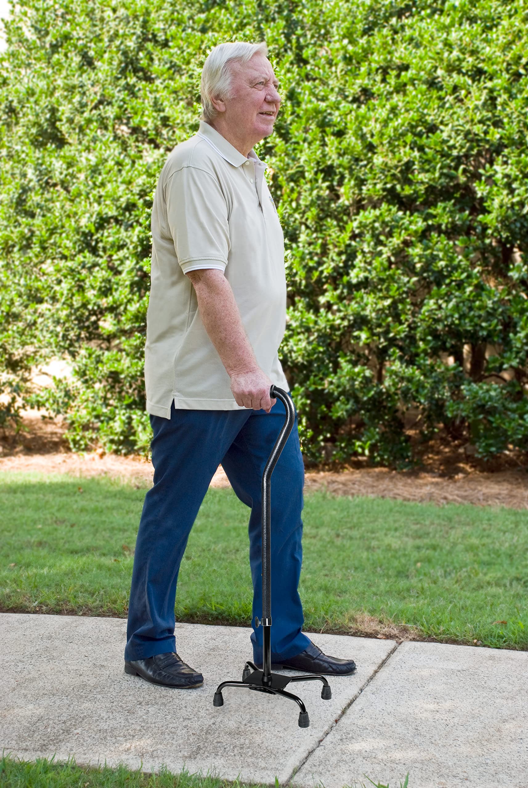 Foto 4 | Bastón Lumex Bariatric Quad Cane De 500 Libras De Capacidad - Venta Internacional.