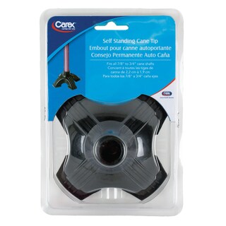 Foto 6 | Caucho Antideslizante Cane Tip Carex, Autoportante, Resistente, Negro - Venta Internacional.