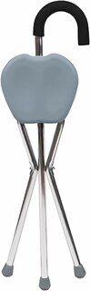 Foto 1 | Baston Plegable Con Asiento Portátil Para Viaje | Silla Para Paseo Soporta Hasta 85 Kg