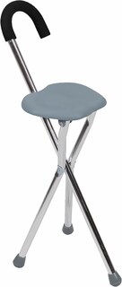 Foto 3 | Baston Plegable Con Asiento Portátil Para Viaje | Silla Para Paseo Soporta Hasta 85 Kg