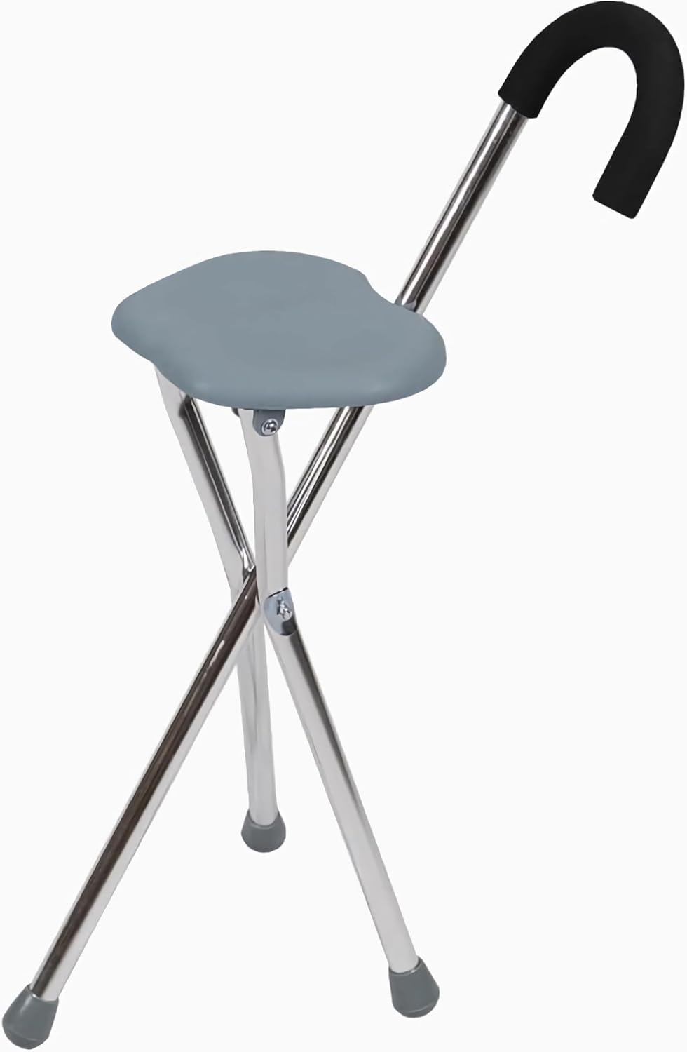 Foto 5 pulgar | Baston Plegable Con Asiento  Portátil Para Viaje | Silla Para Paseo Soporta Hasta 85 Kg