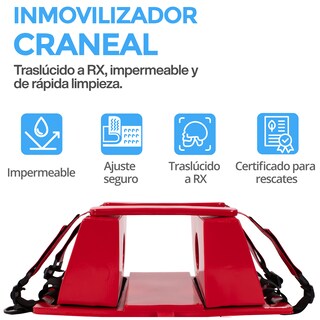 Foto 5 | Onof Holdmedset Kit De Inmovilizacion Camilla Rigida Traslado Medico