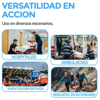 Foto 7 | Onof Holdmedset Kit De Inmovilizacion Camilla Rigida Traslado Medico