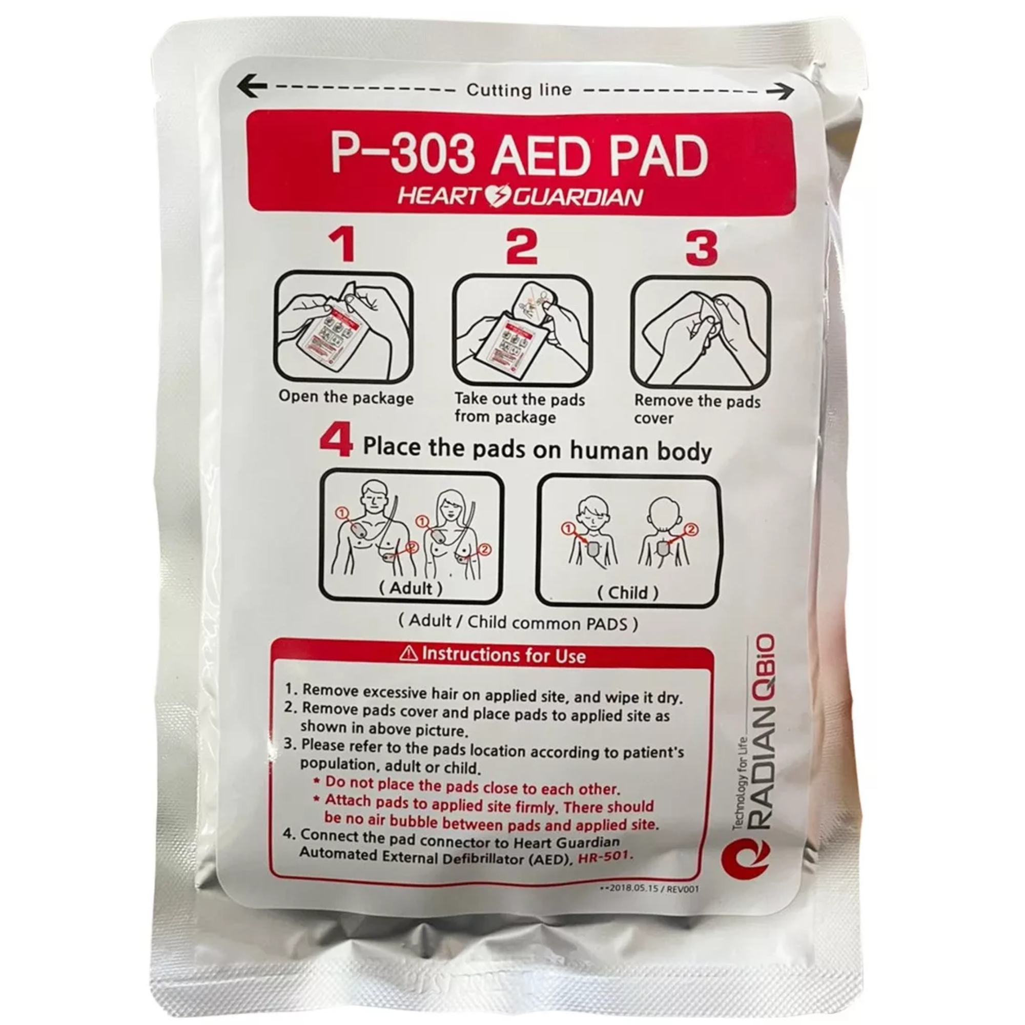 Foto 7 pulgar | Desfibrilador Externo Automático Radianq Bio