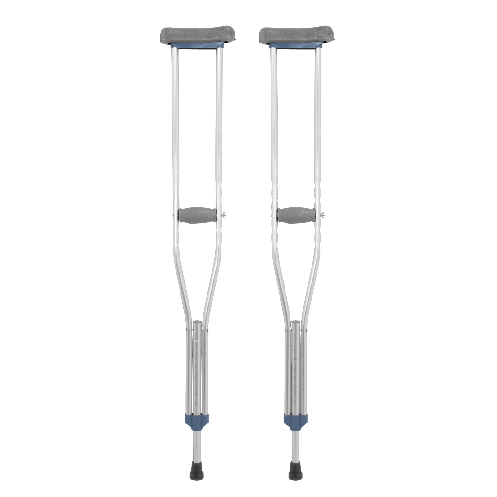 Muletas Ortopedicas Auxiliares Onof Ajustables De Aluminio Grande