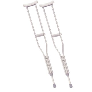 Foto 1 | Crutch Drive Medical De Aluminio Con Almohadilla Para Axilas, Gris, Para Adultos - Venta Internacional.