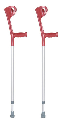 Foto 2 pulgar | 2 Muletas Mobicare Tipo Canadiense Plástico Altura Ajustable