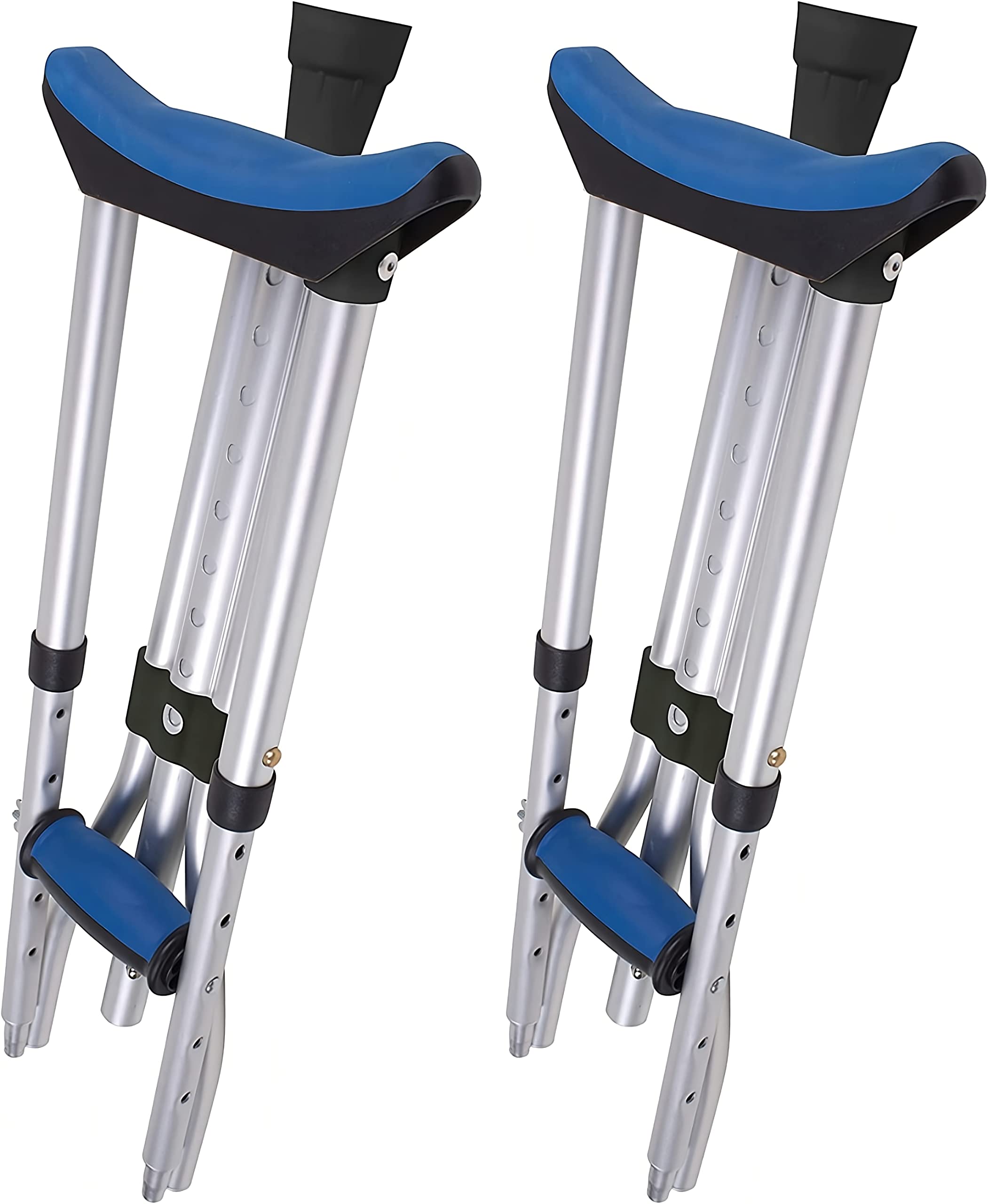 Foto 1 | Muletas Para Axilas Carex Plegables De Aluminio, Ligeras, Para Adultos - Venta Internacional.