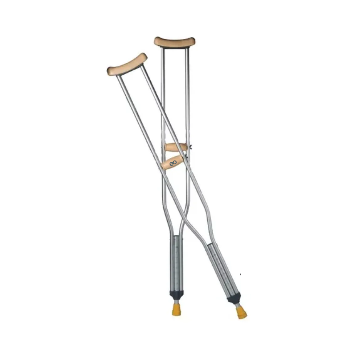 Foto 1 | Muletas Axilares De Aluminio Ajustables De Lujo Para Adulto Chico Eo Safe Imports Esi-20066 Multicolor