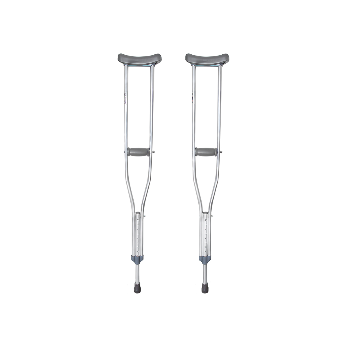Foto 2 pulgar | Muletas Auxiliarles De Aluminio Ajustables Marca Gravita