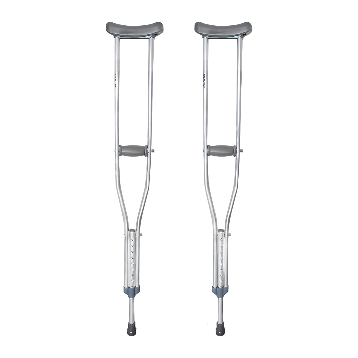 Foto 2 pulgar | Muletas Auxiliares De Aluminio Ajustables Marca Gravita