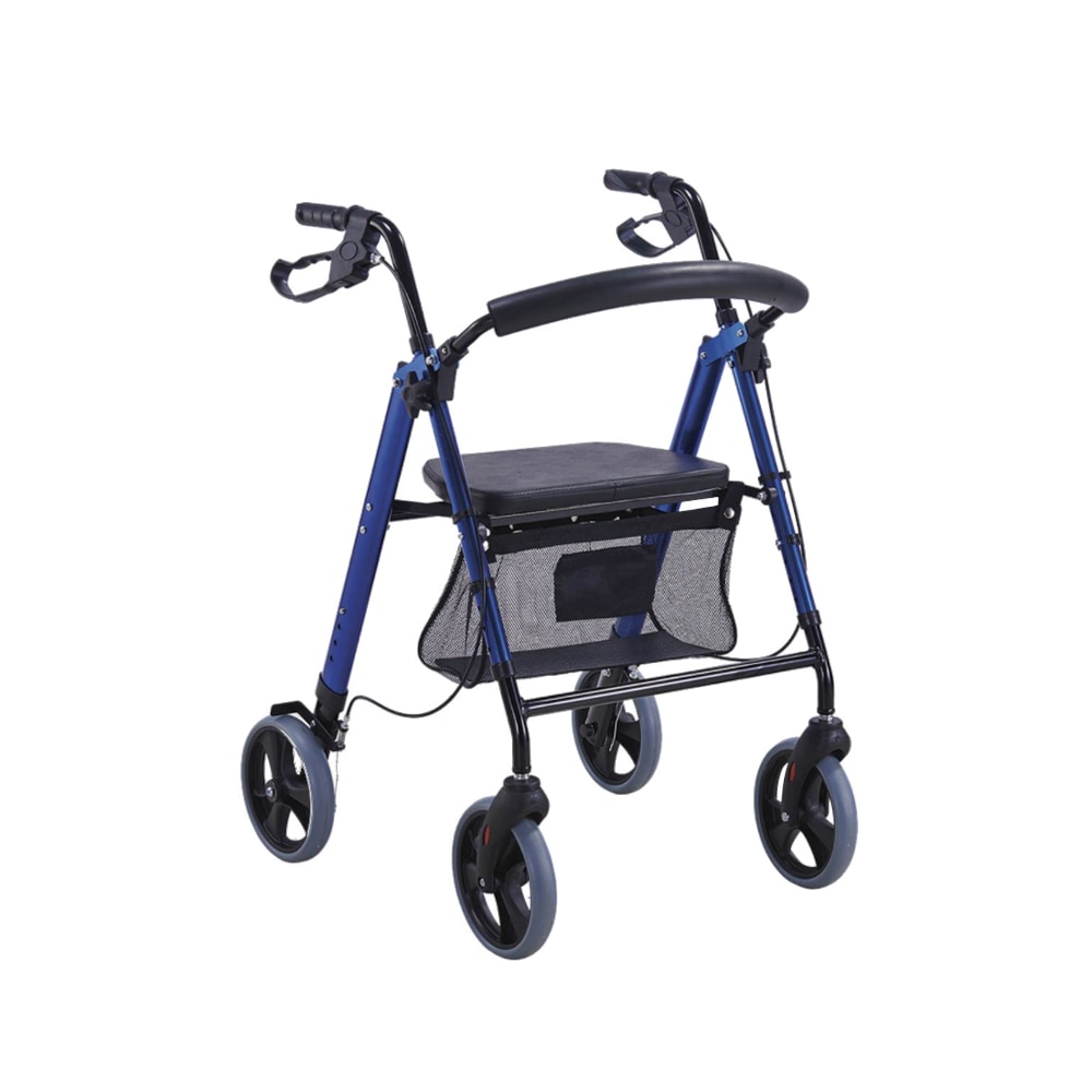 Andadera Rollator Orthomedic color Azul $2,759