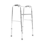 Andadera Ortopédico Onof Virginia De Aluminio Ligero Plegable Color Plata-negro