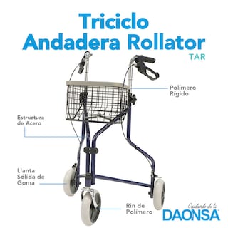 Foto 3 | Andadera Daonsa Tar Negra