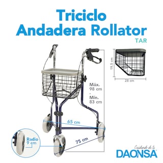 Foto 4 | Andadera Daonsa Tar Negra