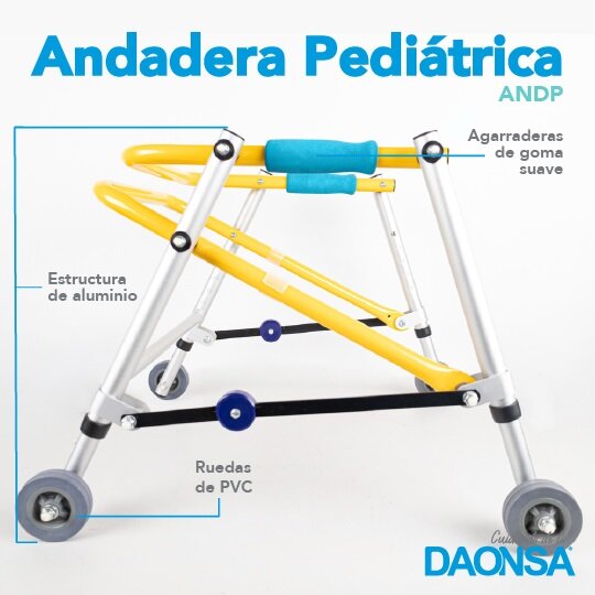 Foto 4 pulgar | Andadera Pediátrica Daonsa