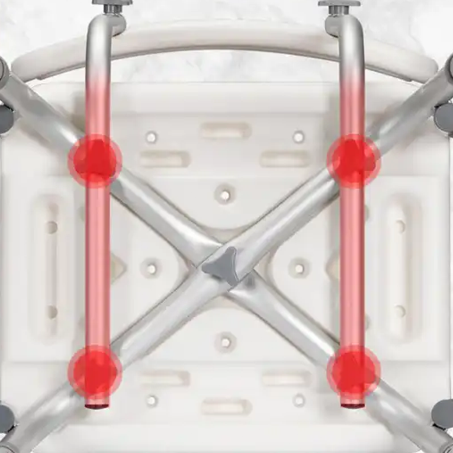 Foto 8 | Silla Antideslizante Andafacil para Baño Extra Resistente