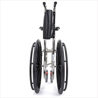 Foto 6 | Silla De Ruedas W.c. Plegable Hilphy Medical Hil037 Color Plata De Acero Resistente Al Agua