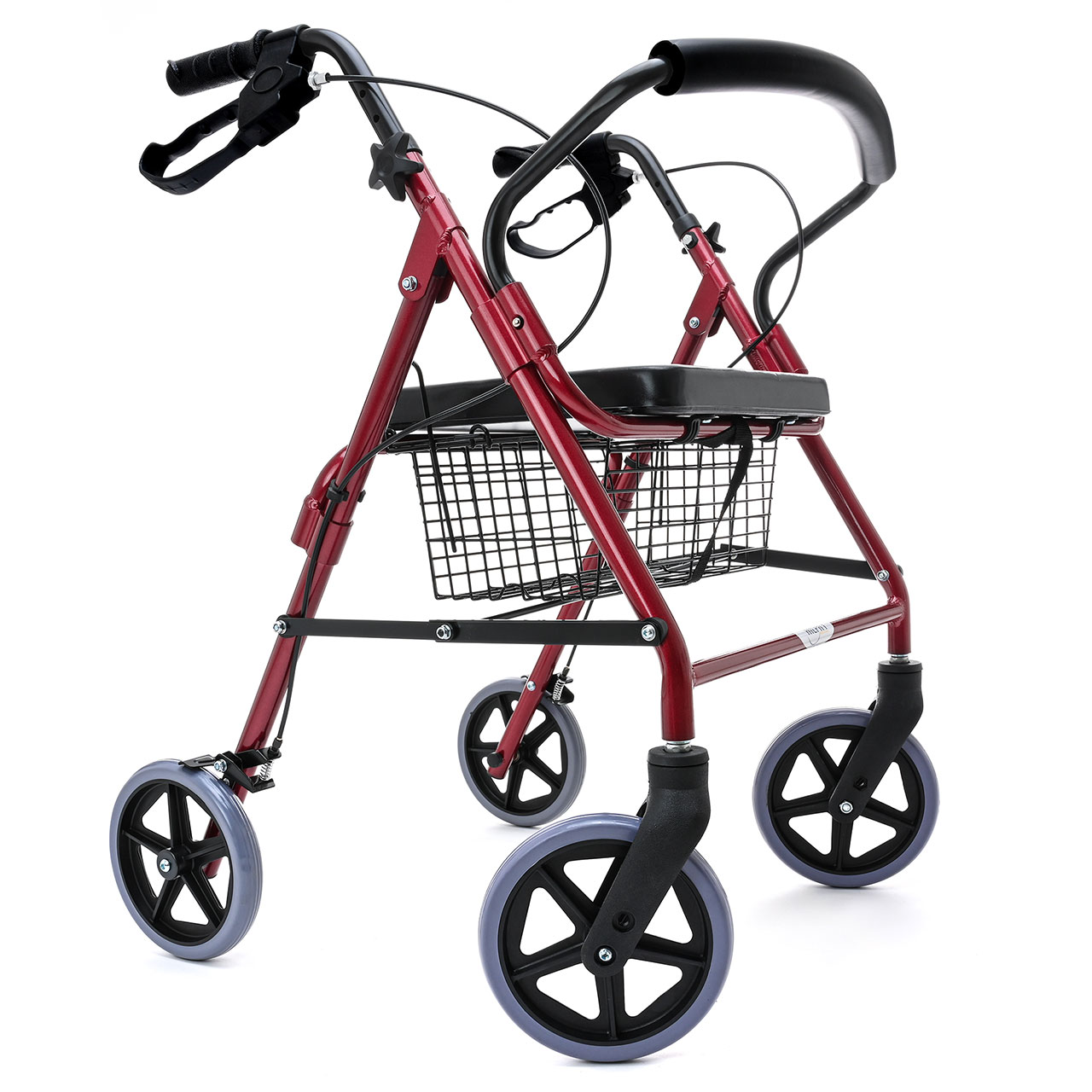 Andadera Rollator Ortopédica Hilphy Medical Plegable de Aluminio