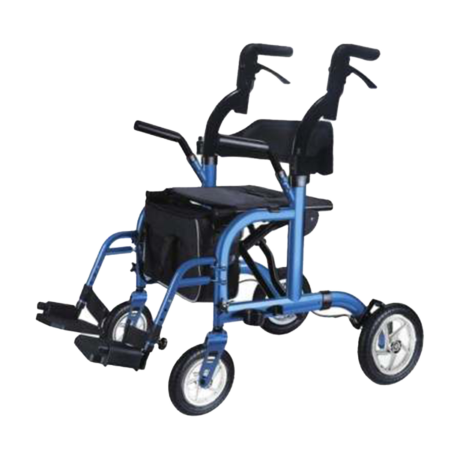 Andadera Para Adulto Con Asiento Andafacil 2 En 1 - Azul