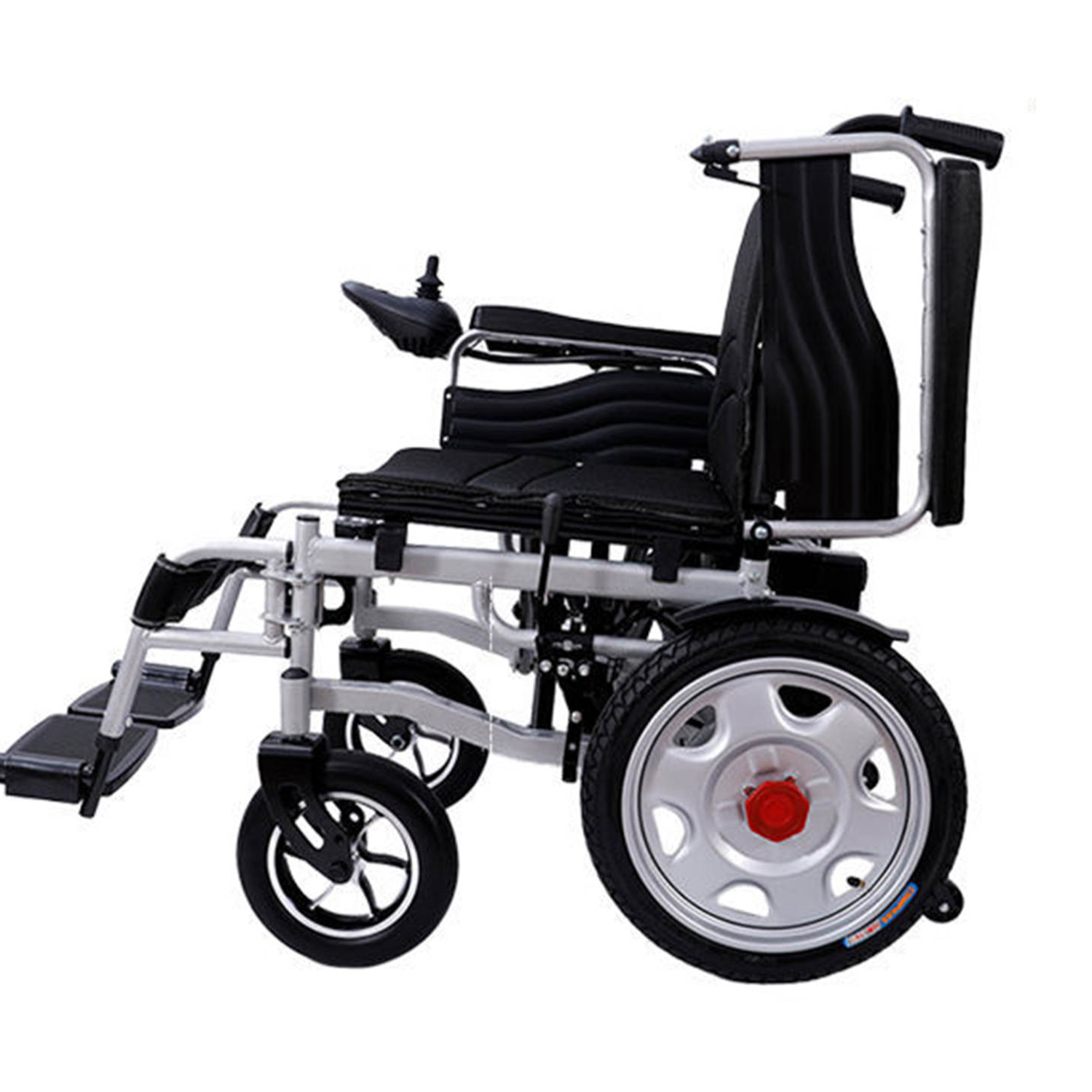 Foto 3 | Silla de Ruedas Eléctrica Andafacil Negra Plegable Todoterreno