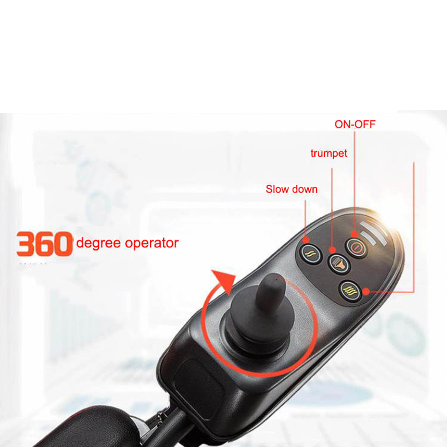 Foto 6 pulgar | Silla de Ruedas Eléctrica Andafacil Negra Plegable Todoterreno