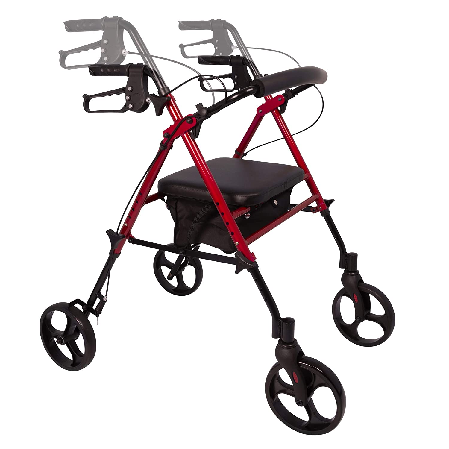 Foto 4 pulgar | Andadera Ortopedica Rollator Asiento Silla Con Con Frenos