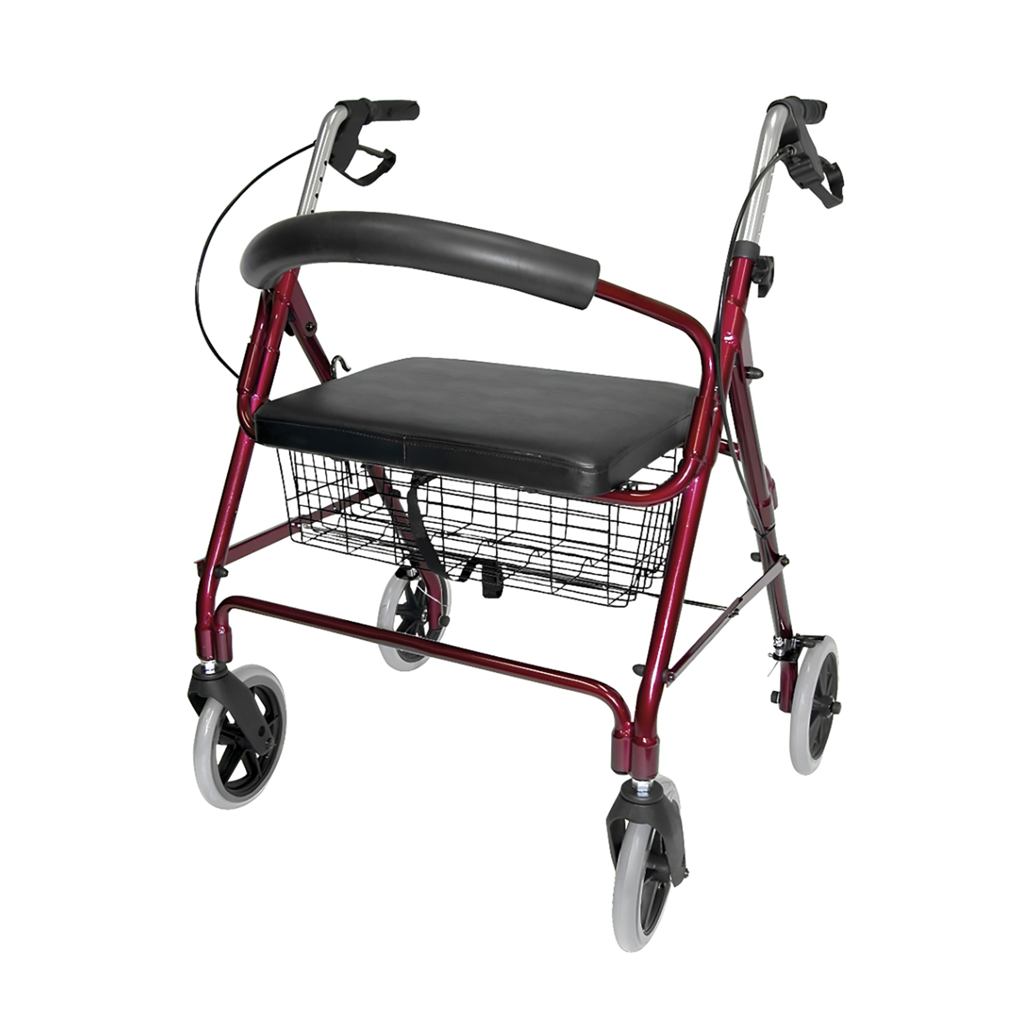 Andadera Sc-861 Para Adulto Rollator Con Canastilla