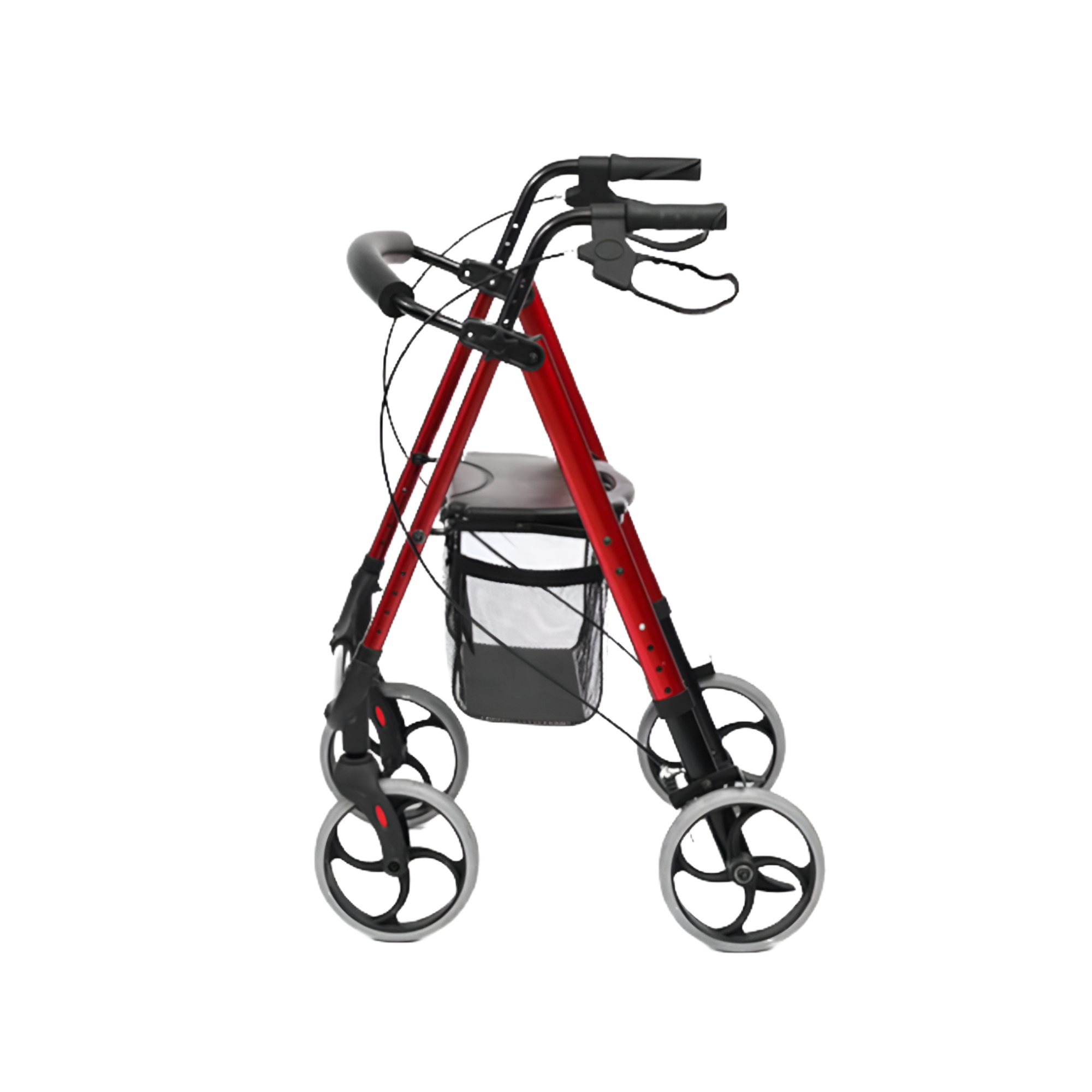 Ndadera Rollator Sc-777 Plegable Y Ajustable | Llanta 8inch