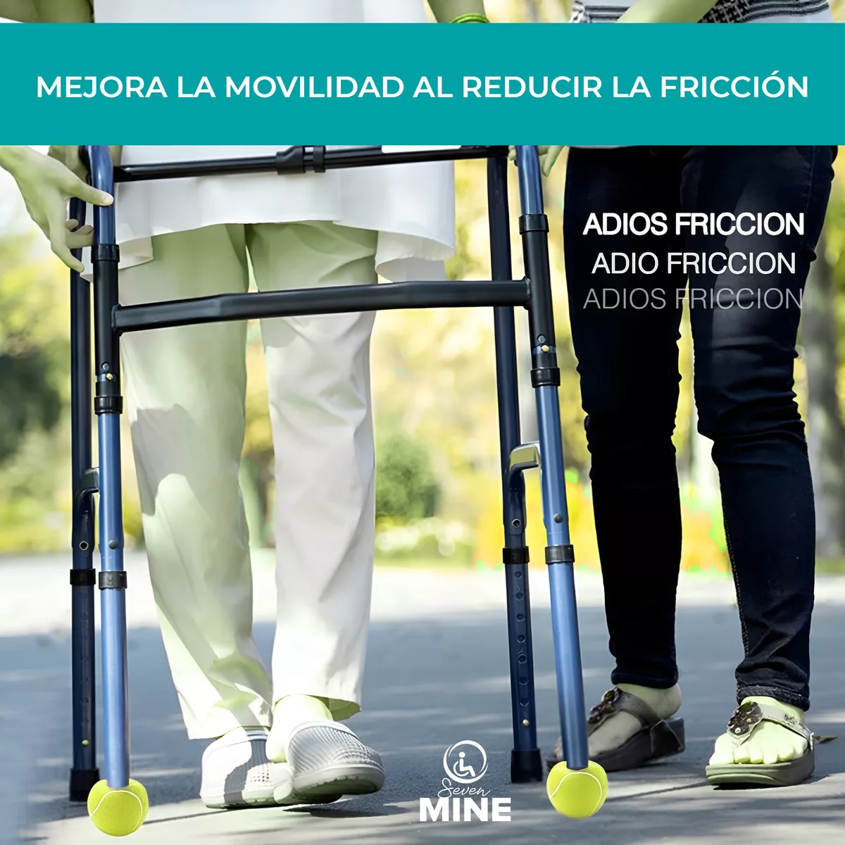 Foto 2 | 2 Pelotas De Tennis Precortadas Para Andaderas, Sillas, Mesa