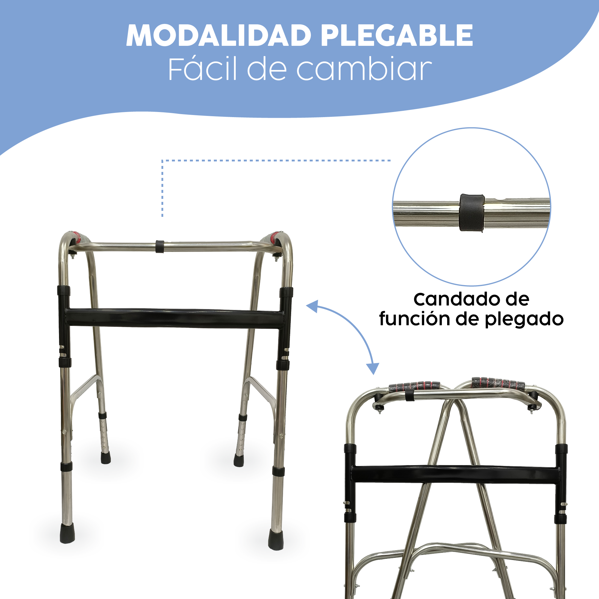 Foto 8 pulgar | Andadera Pulse Marca Medu – Comodidad, Seguridad Y Ligereza Para Tu Movilidad Diaria