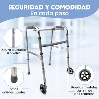 Foto 4 | Andadera 2 Ruedas Step: Ligera, Segura Y Fácil De Usar