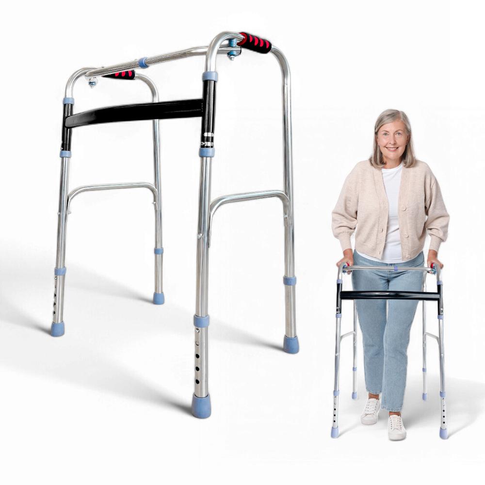 Andadera Ortopedica Plegable De Aluminio Reforzada Andador