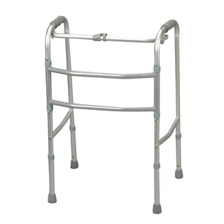 Foto 2 | Andadera Caminadora Aluminio Plegable Y Ligera Ecf04s Plata