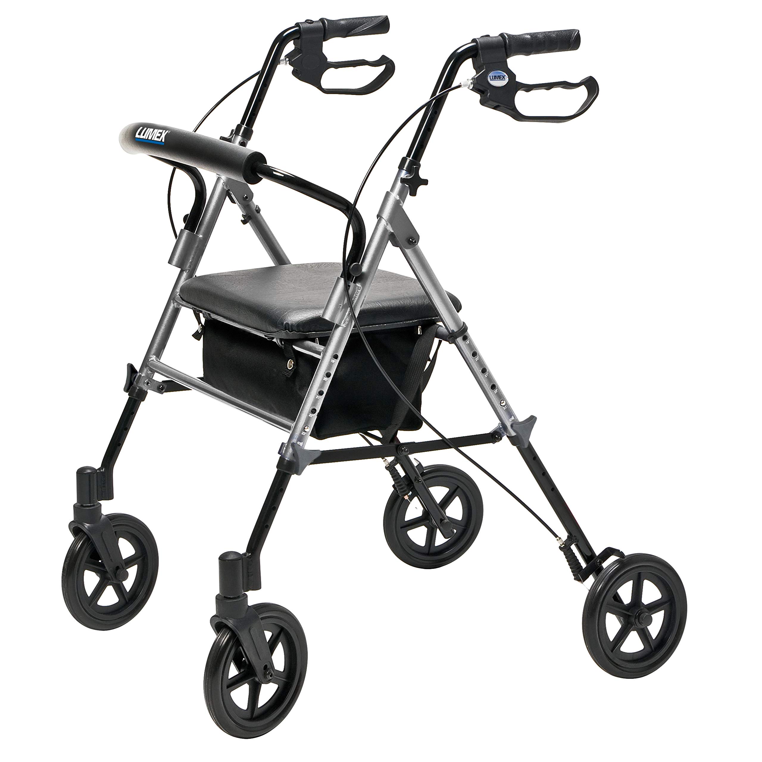 Foto 1 | Rollator Lumex Set N' Go Wide, Ajustable En Altura, Plateado - Venta Internacional.