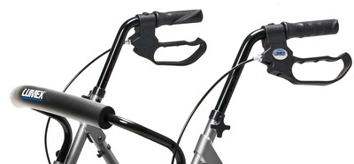 Foto 2 | Rollator Lumex Set N' Go Wide, Ajustable En Altura, Plateado - Venta Internacional.