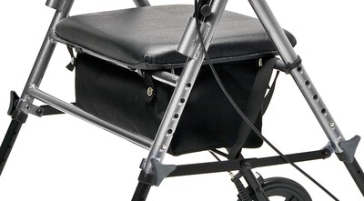 Foto 3 | Rollator Lumex Set N' Go Wide, Ajustable En Altura, Plateado - Venta Internacional.