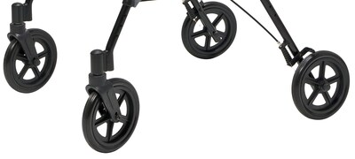 Foto 4 | Rollator Lumex Set N' Go Wide, Ajustable En Altura, Plateado - Venta Internacional.