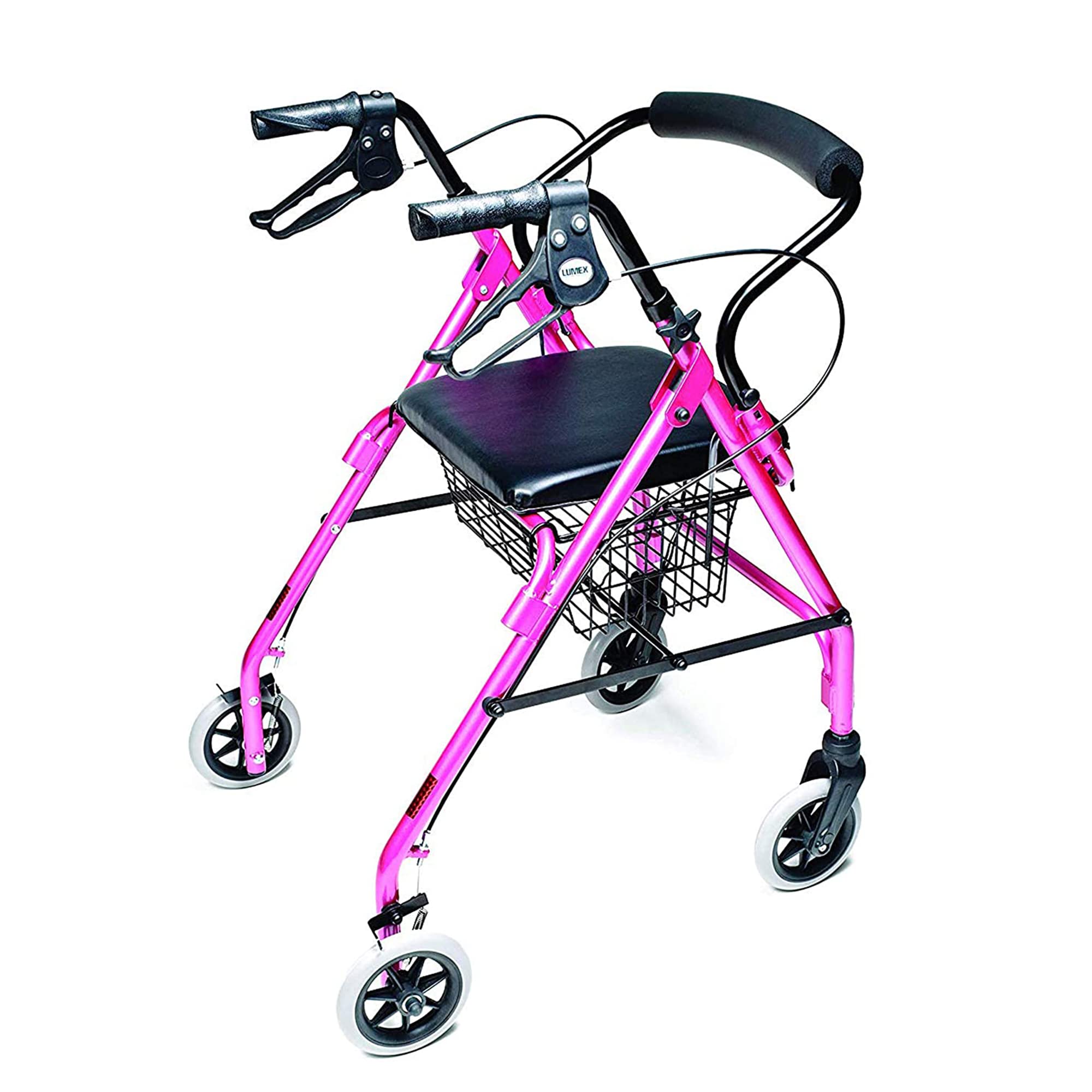 Foto 6 pulgar | Rollator Lumex Walkabout Lite, Ligero, 6,6 Kg, Con Asiento, Color Rosa - Venta Internacional.