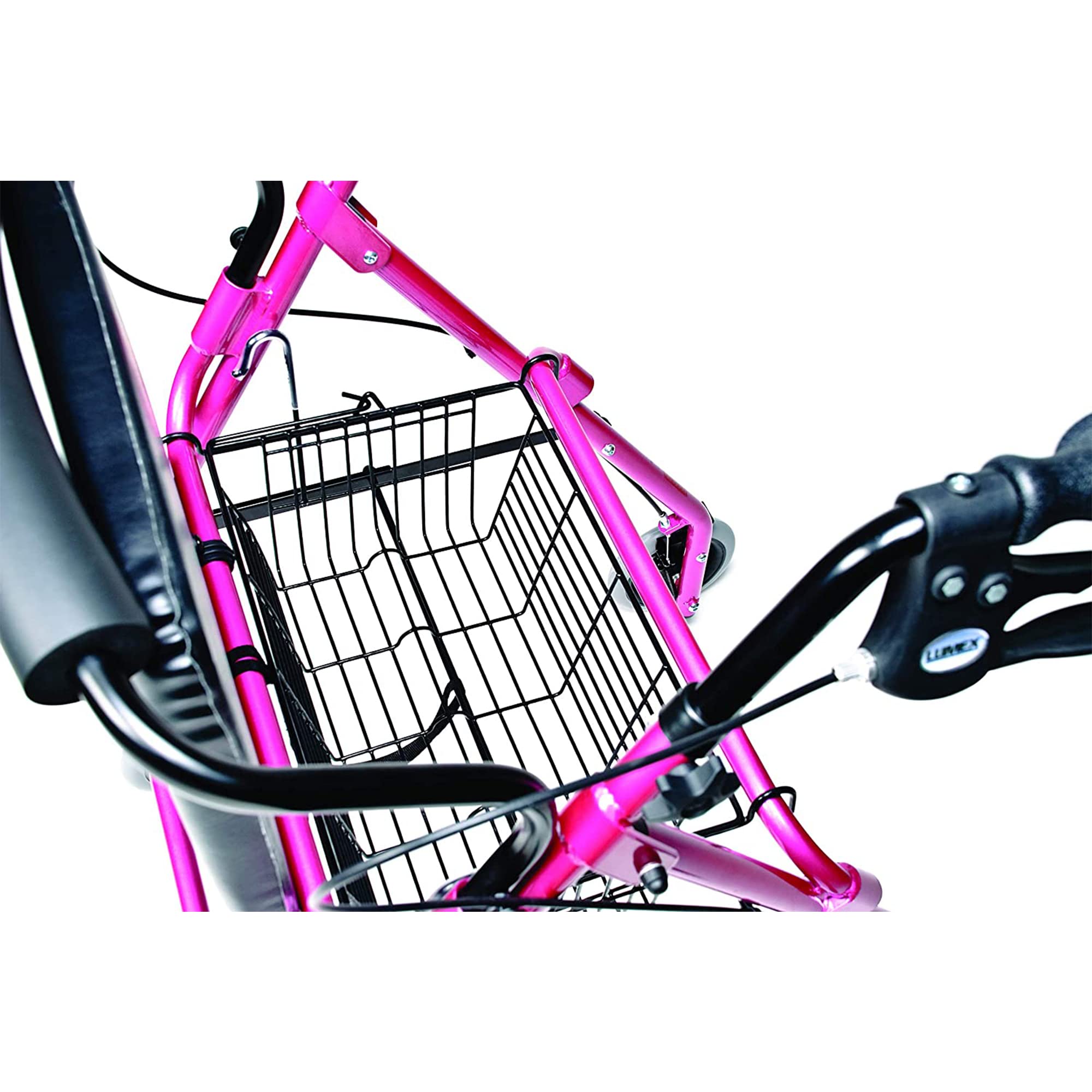 Foto 8 pulgar | Rollator Lumex Walkabout Lite, Ligero, 6,6 Kg, Con Asiento, Color Rosa - Venta Internacional.
