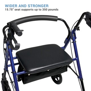 Foto 7 | Rollator Graham-field Rj4718b Lumex Set N' Go Wide Blue - Venta Internacional.